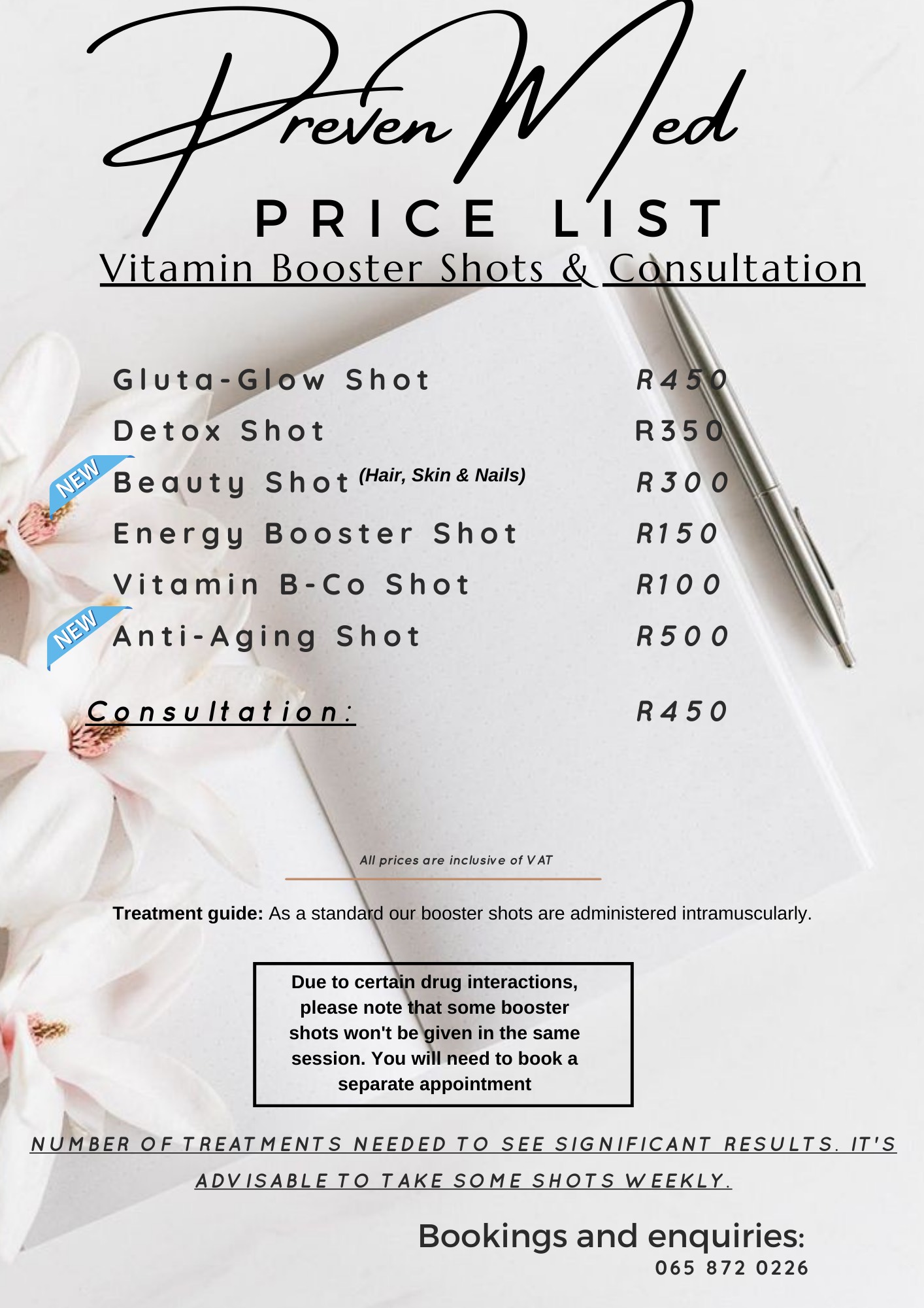 Aesthetic Minimalist Price List - 7